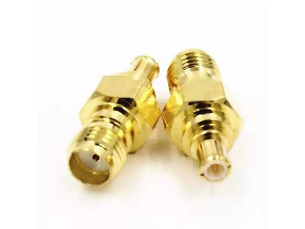 Straight SMA Jack to MCX Plug RF Coaxial Adapter