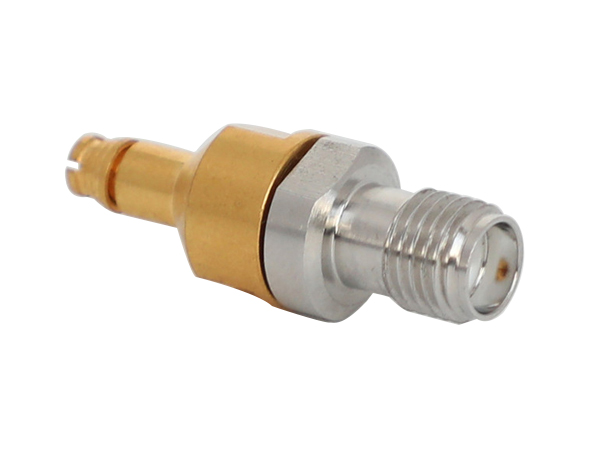 SMP Female Jack to SMA Female Jack RF Coaxial Connector